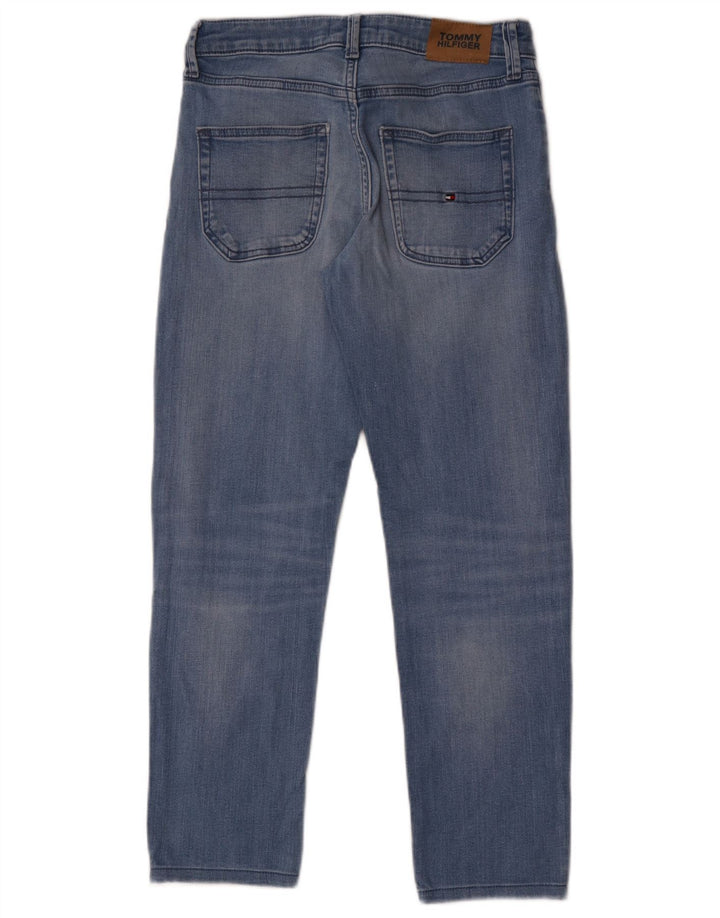 Tommy Hilfiger Straight Jeans für Jungen, 12–13 Jahre, blaue Baumwolle