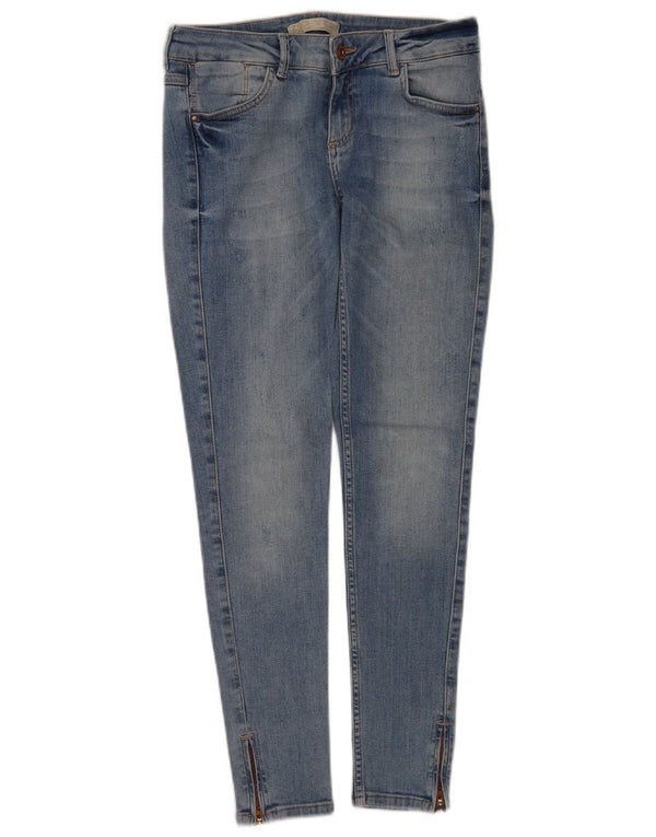 Zara Damen Skinny Jeans EU 38 Small W28 L28 Blau