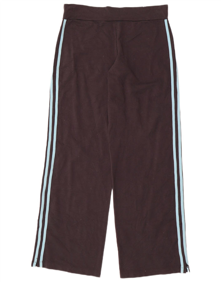 ADIDAS Damen Trainingshose UK 18 XL Schwarz Nylon