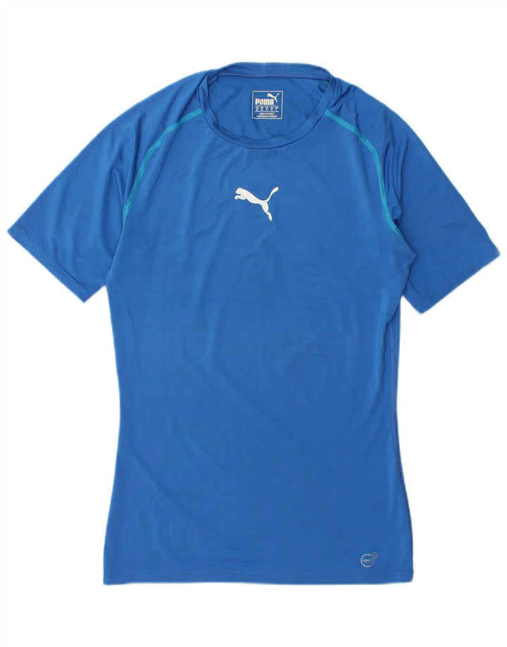 PUMA Herren T-Shirt Top Mittelblau