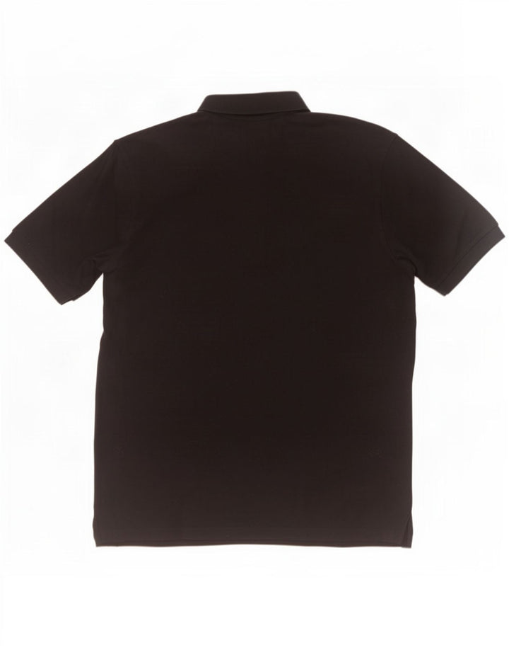 Kappa Herren Poloshirt 2XL Schwarz Baumwolle