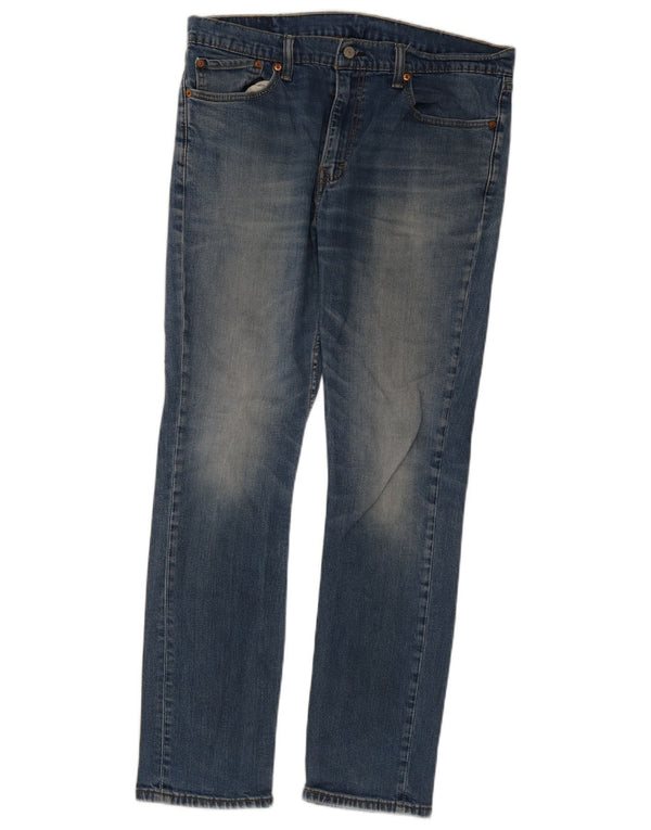 Levi's Herren 511 Slim Jeans W36 L32 Blaue Baumwolle