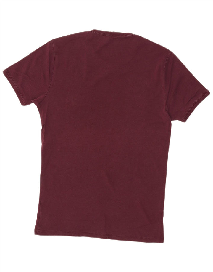 G-STAR Herren T-Shirt Top Large Burgund Baumwolle