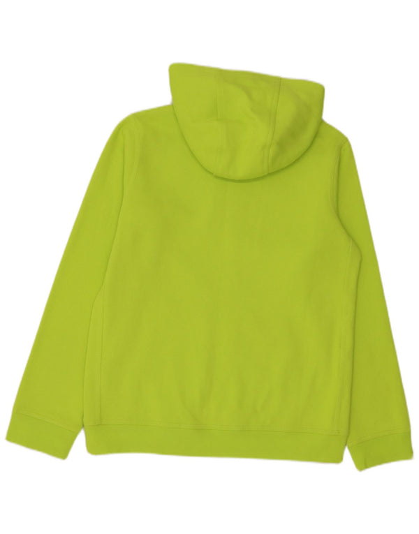 Nike Jungen-Pullover mit Grafik-Kapuzenpullover, 13–14 Jahre, XL, grüne Baumwolle
