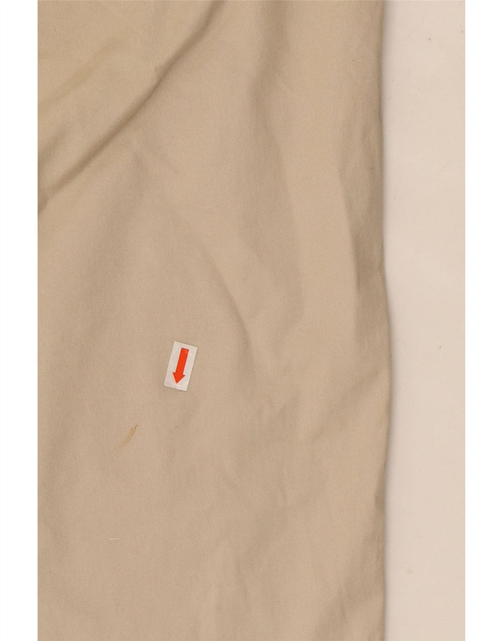 FAT FACE Gerade geschnittene Damenhose, UK 8, Größe S, W30, L23, Beige, Baumwolle