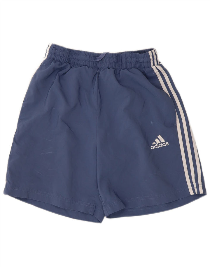 Adidas Herren Sportshorts Mittelblaues Polyester