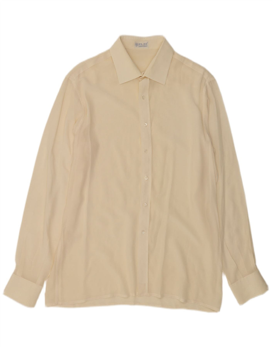 PLAY Herrenhemd Medium Off White