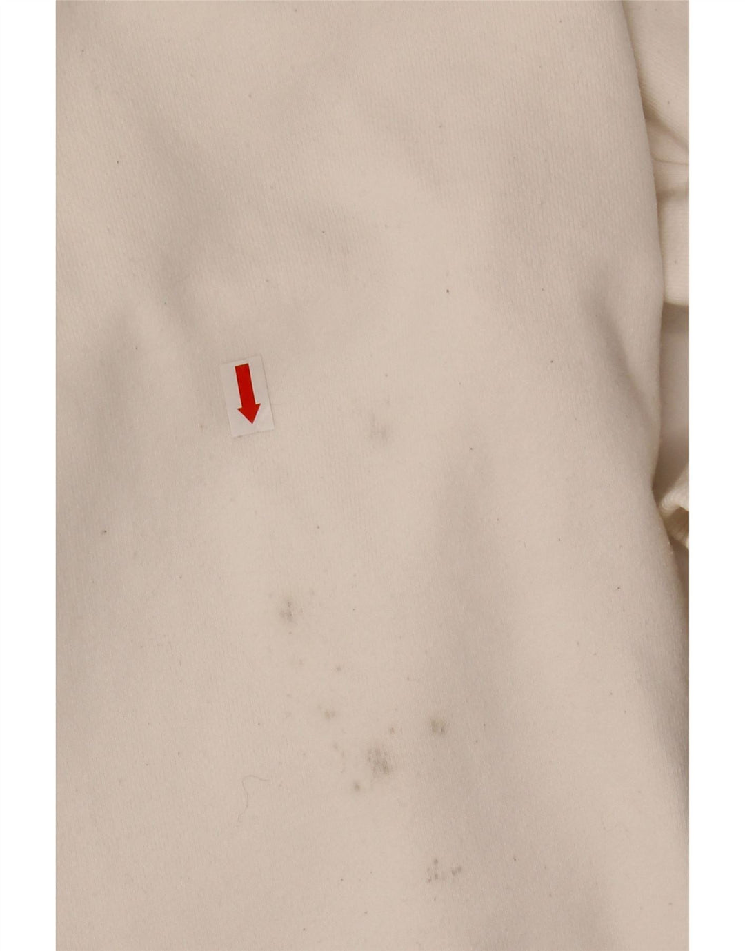 CHAMPION Womens Graphic Oversized Sweatshirt Pullover UK 16 Large Weiß