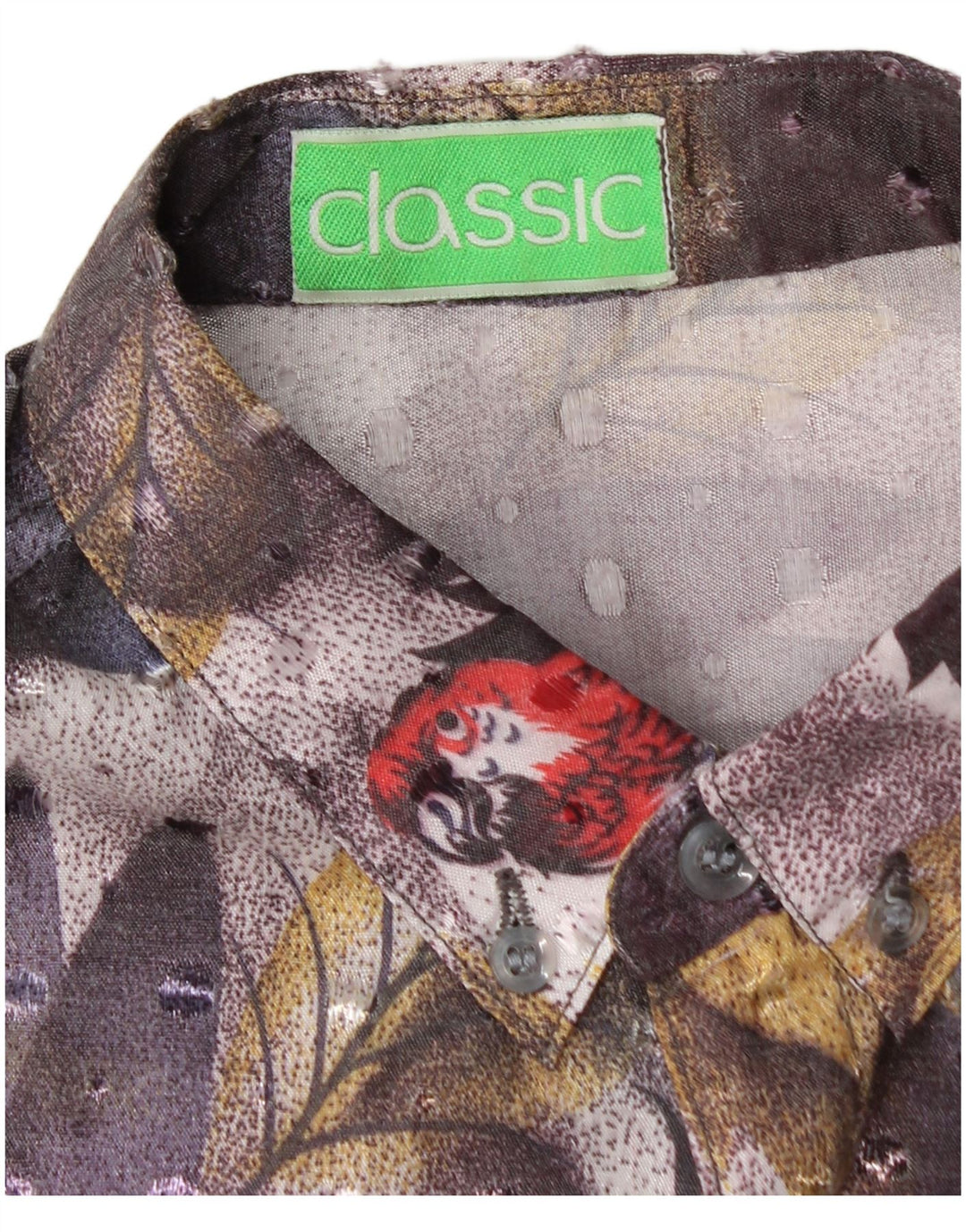 Vintage Herren-Kurzarmshirt mit Grafik, groß, mehrfarbig