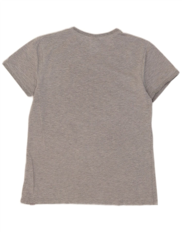 Nike Damen T-Shirt Top UK 10/12 Mittelgrau