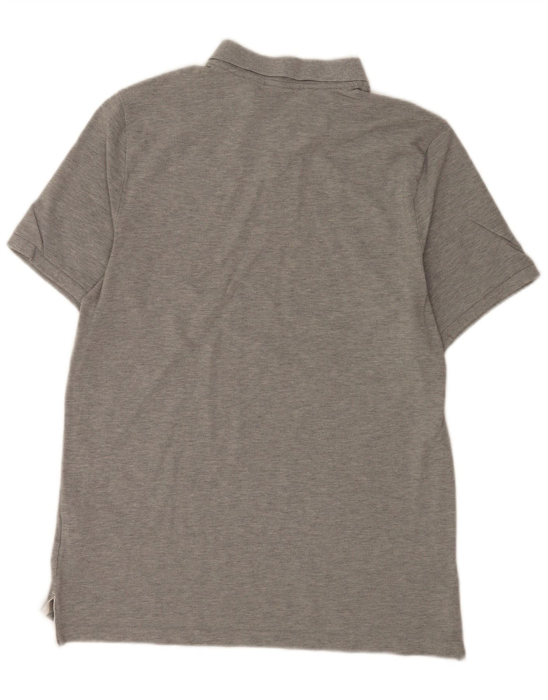 Nike Herren-Poloshirt, groß, grau gefleckte Baumwolle