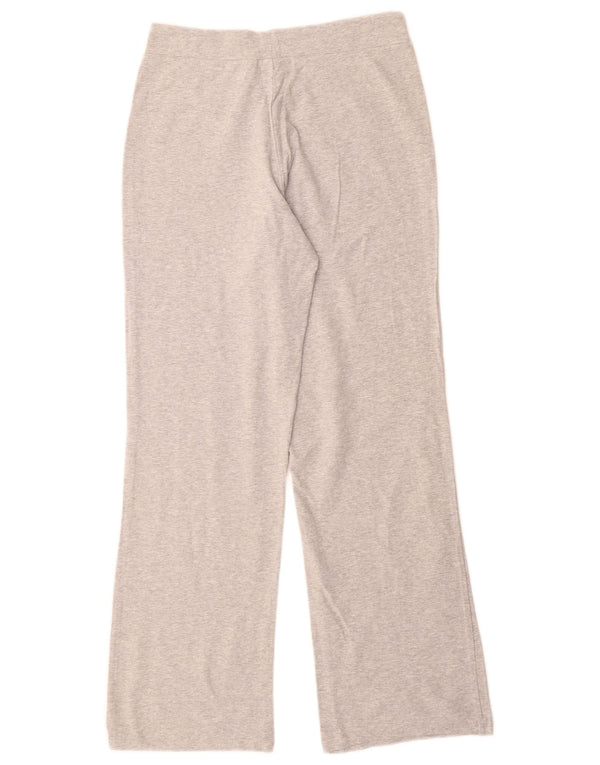Reebok Damen Trainingshose UK 10 Small Grau Baumwolle
