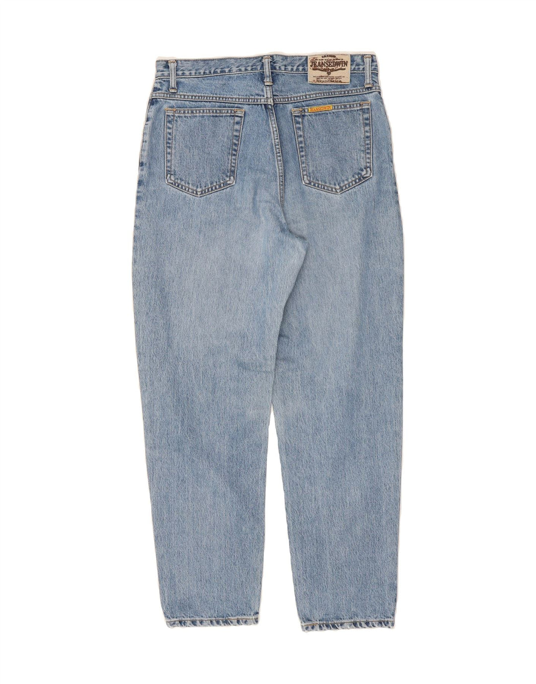 EDWIN Womens High Rise Tapered Jeans W34 L30 Blue Cotton Vintage Edwin and Second-Hand Edwin from Messina Hembry 