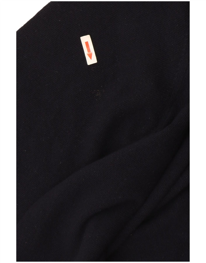 Armata Di Mare Herren-Pullover mit V-Ausschnitt, große marineblaue Wolle