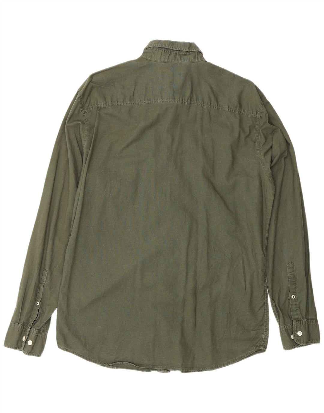 Jack & Jones Herren-Hemd, groß, grüne Baumwolle