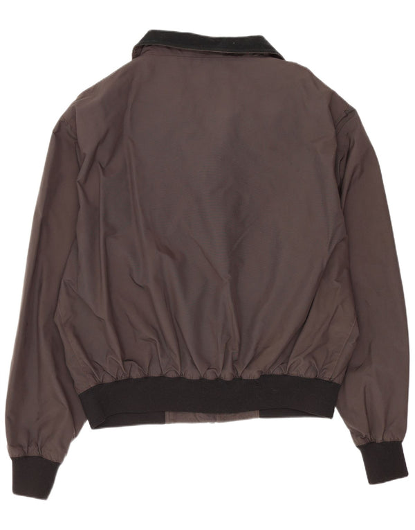 Refrigiwear Herren Bomberjacke UK 40 Large Grau Colourblock Polyamid