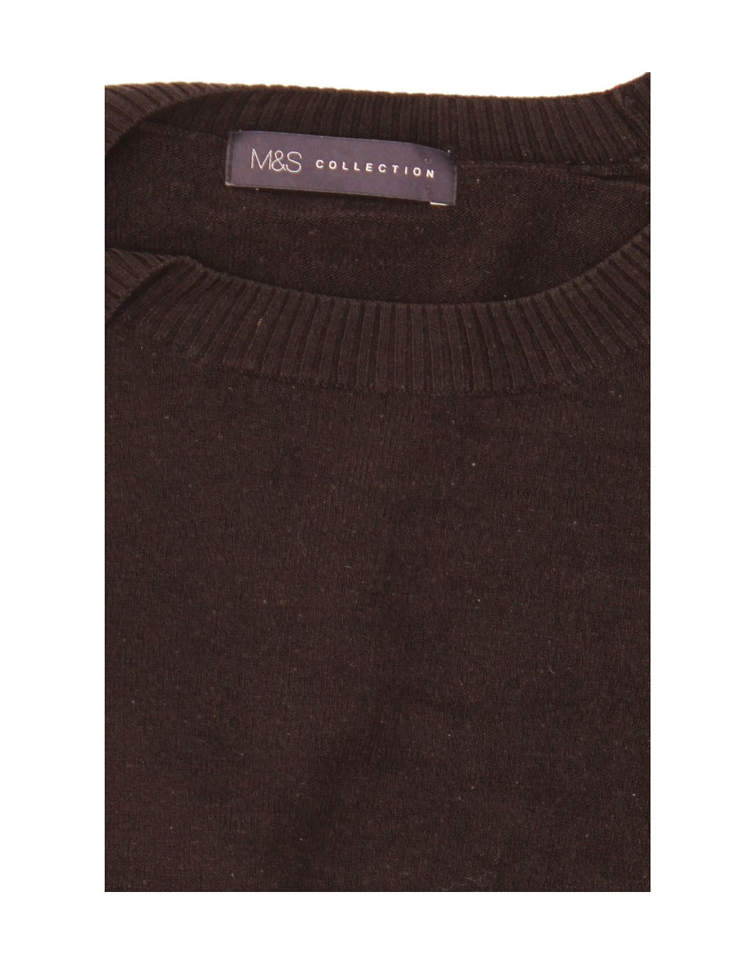 Marks & Spencer Damen-Pullover mit U-Boot-Ausschnitt, Gr. 12, mittelschwarz