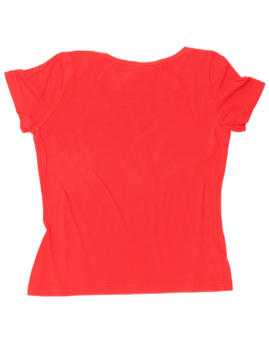 LACOSTE Damen T-Shirt Top Größe 36 Kleine rote Baumwolle