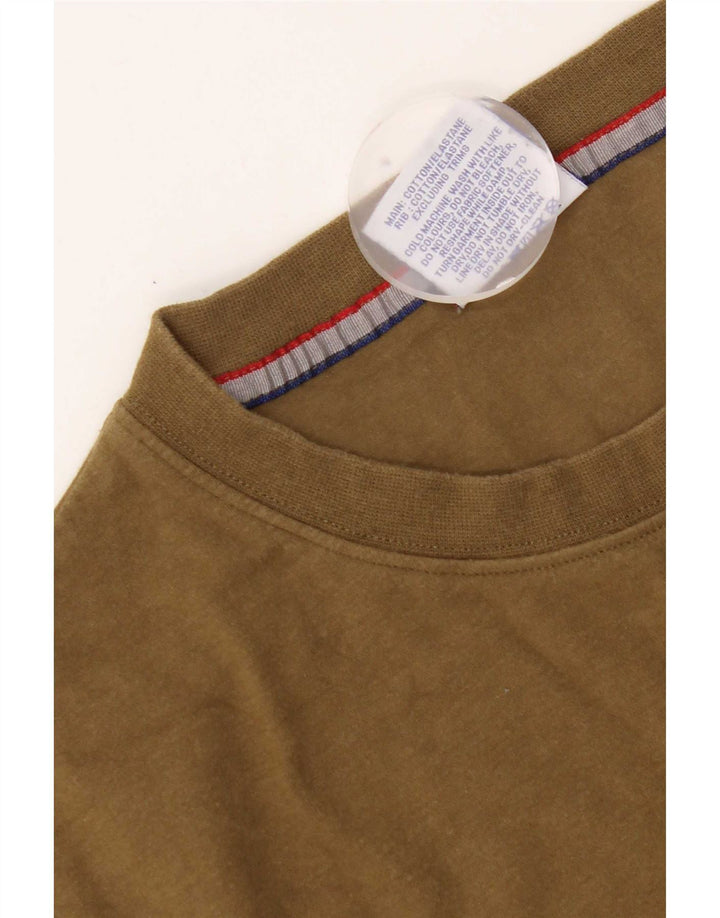 Champion Herren T-Shirt Top Medium Khaki Baumwolle