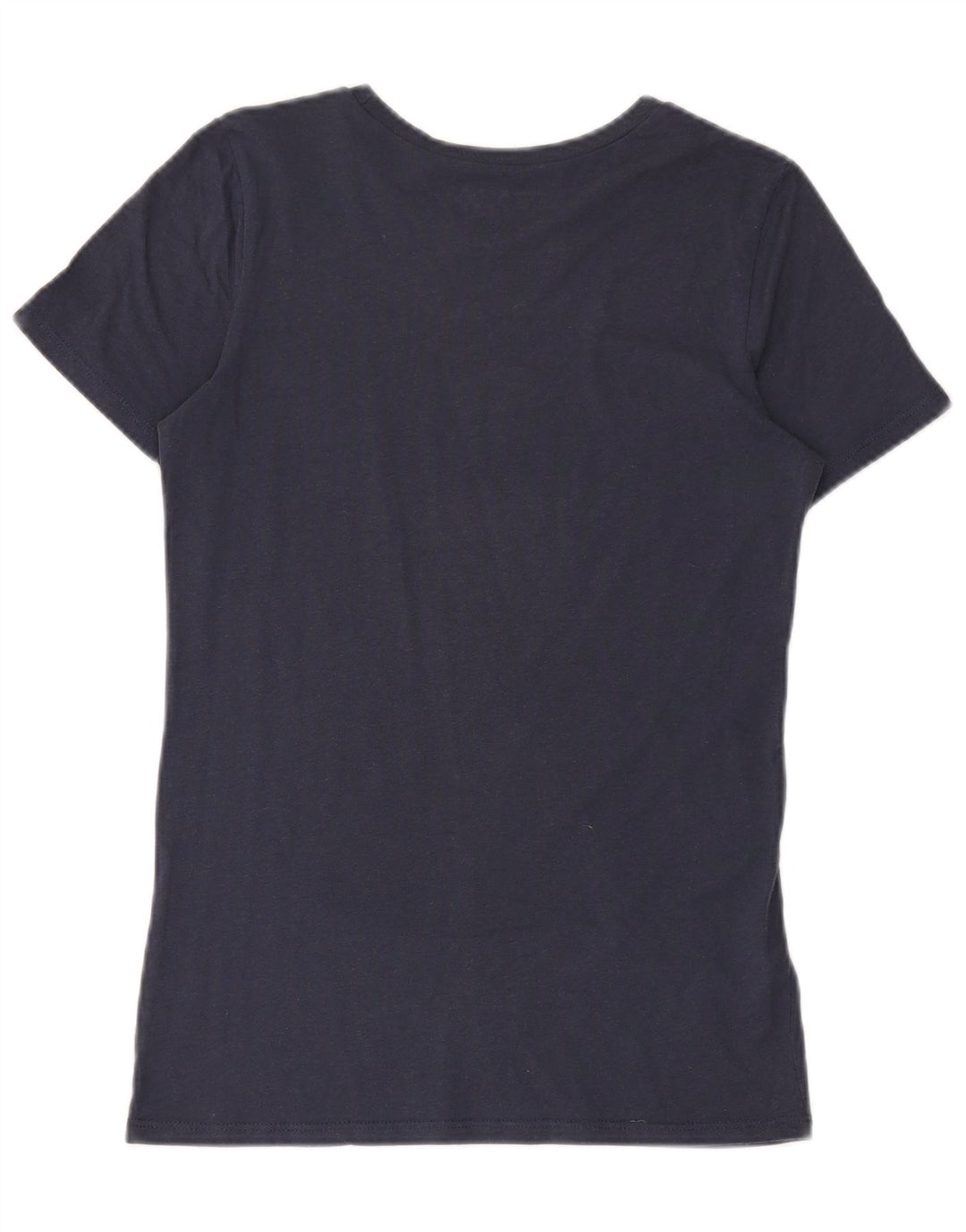 Vans Damen Grafik-T-Shirt-Oberteil UK 14 Large Marineblau