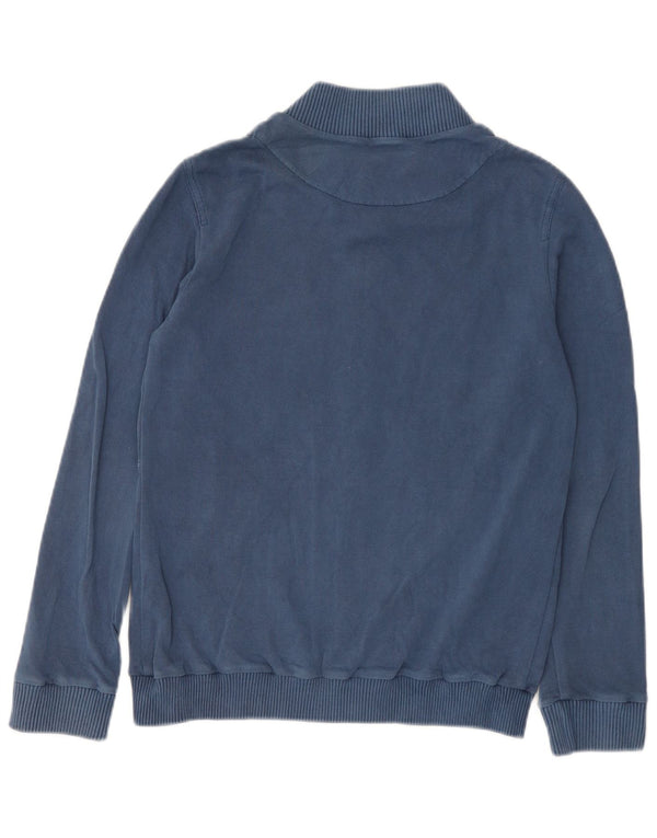 Harmont & Blaine Jungen-Cardigan-Pullover, 11–12 Jahre, blaue Baumwolle