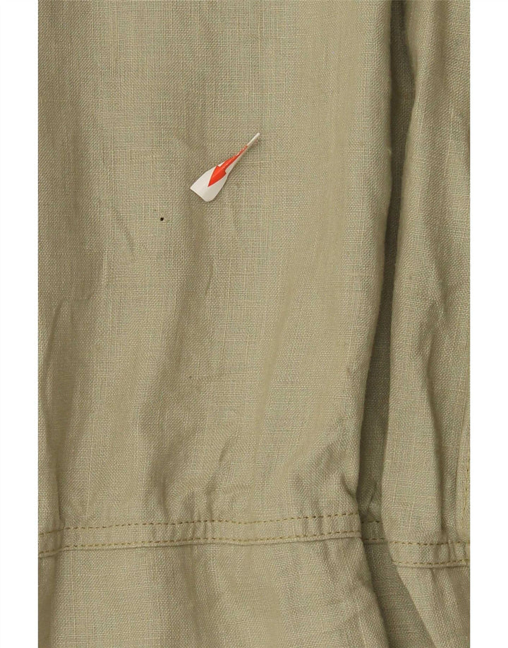 Adhoc Herren-Utility-Jacke UK 38 Medium Khaki Linen Army