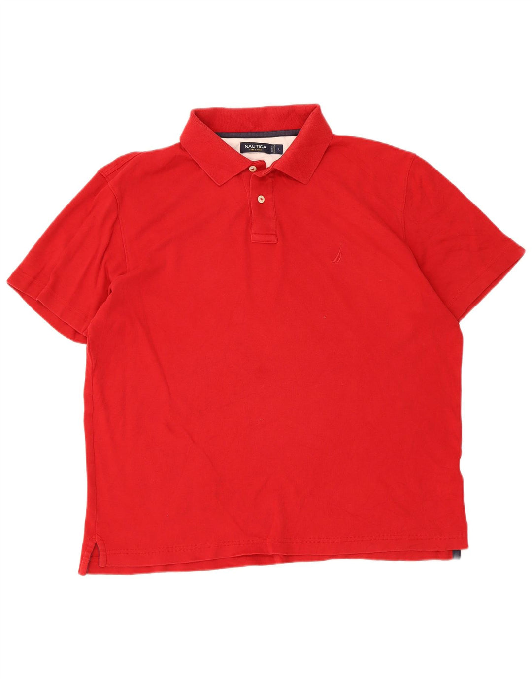 Nautica Herren-Poloshirt, groß, Rot