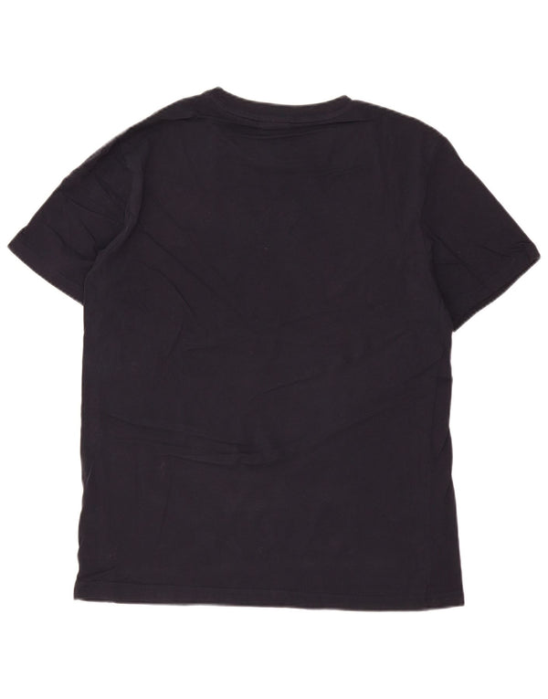 CHAMPION Herren-T-Shirt mit Grafik, mittelmarineblaue Baumwolle