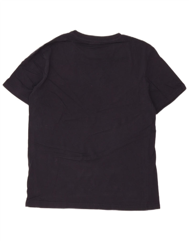 CHAMPION Herren-T-Shirt mit Grafik, mittelmarineblaue Baumwolle