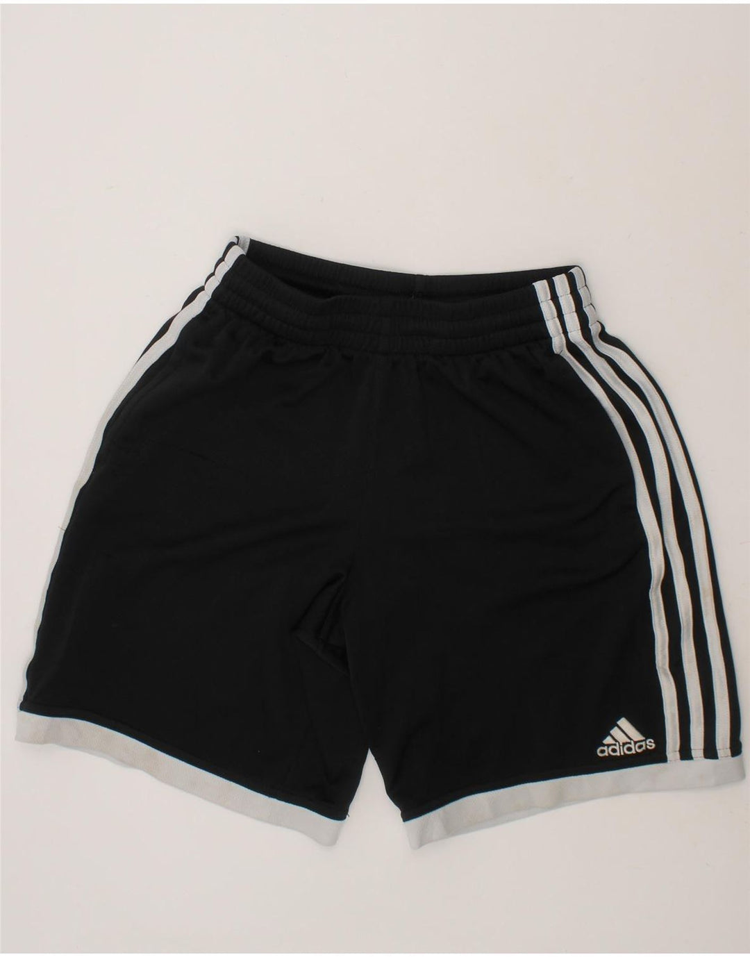 ADIDAS Boys Sport Shorts 11-12 Years  Black Polyester Vintage Adidas and Second-Hand Adidas from Messina Hembry 