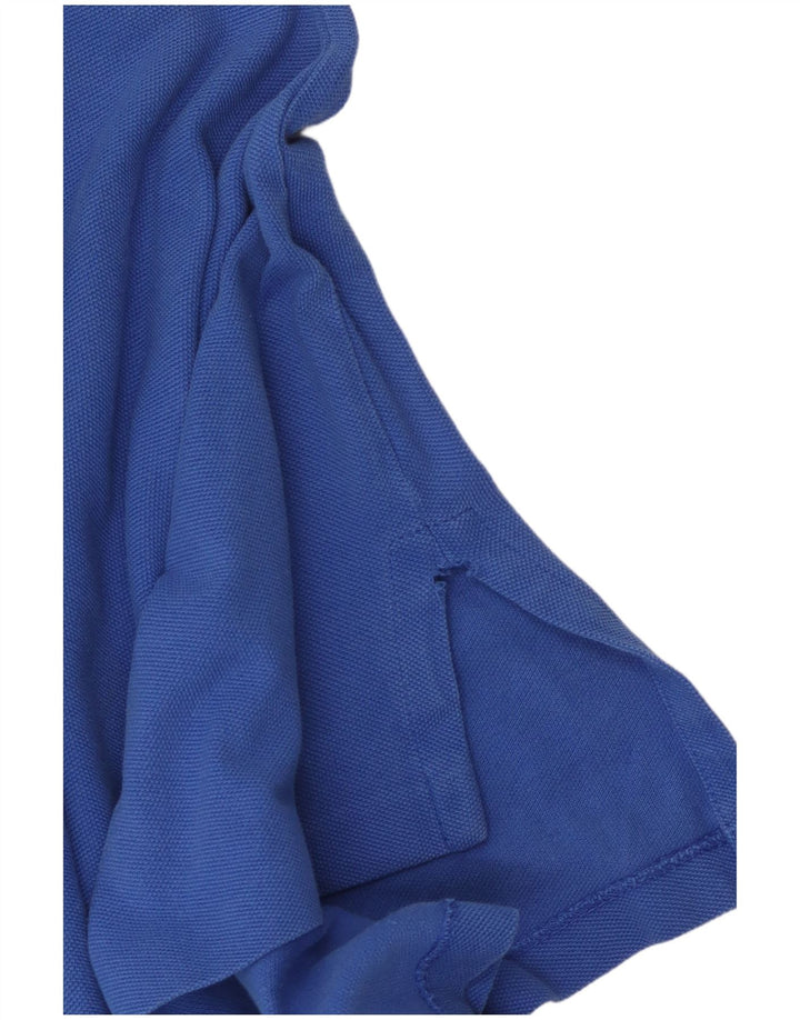Polo Ralph Lauren Herren-Poloshirt mit individueller Passform, Größe S, Blau, Baumwolle