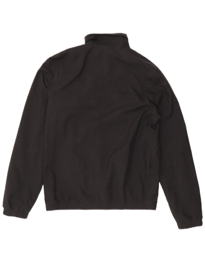 Nike Herren-Trainingsanzug-Oberteiljacke, Mittelschwarz, gestreift, Polyester