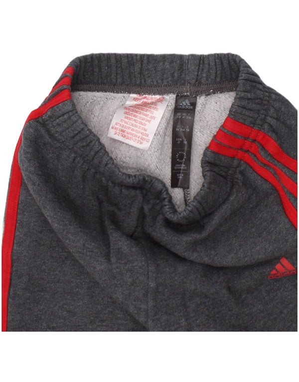 Adidas Jungen-Trainingshose, Jogginghose, 3–4 Jahre, graue Baumwolle