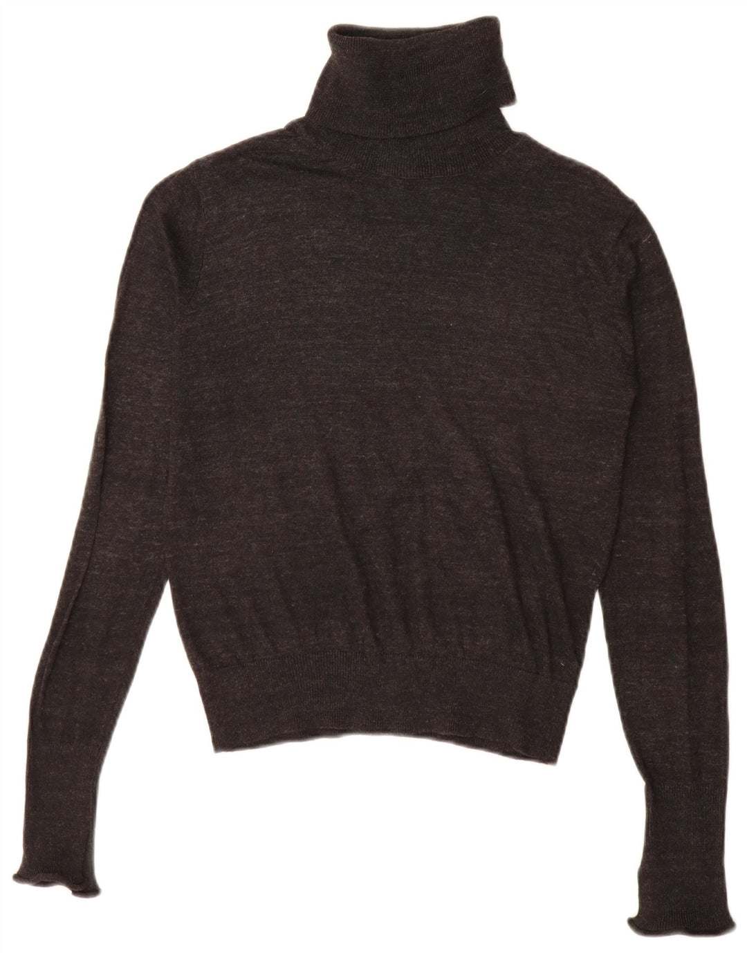 Zara Damen-Pullover mit Rollkragen, Gr. 10, Größe S, Grau