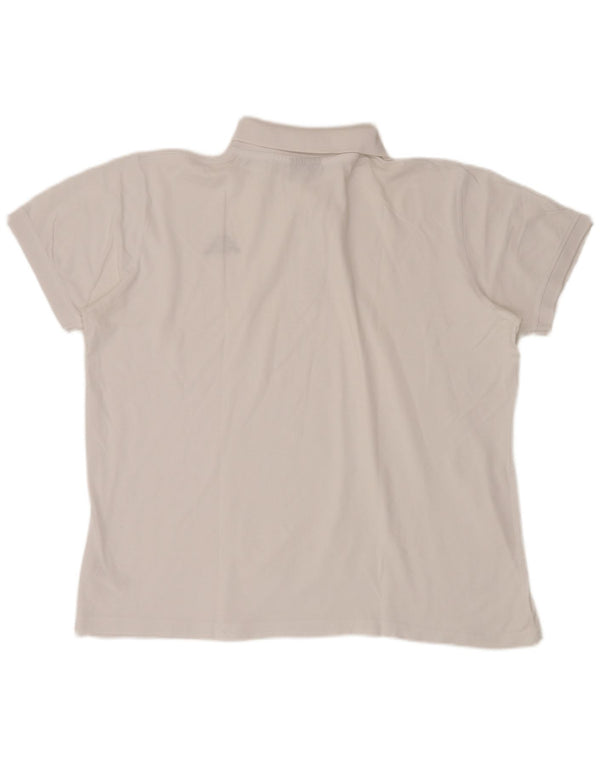 KAPPA Herren Poloshirt 2XL Weiße Baumwolle