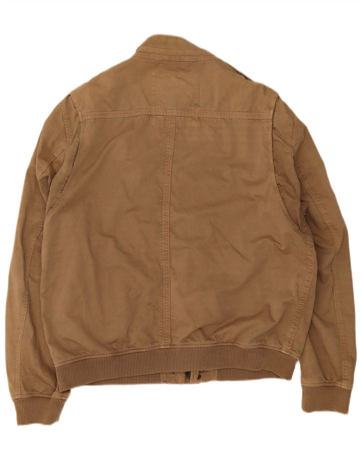 Avirex Herren Bomberjacke UK 46 2XL Braune Baumwolle
