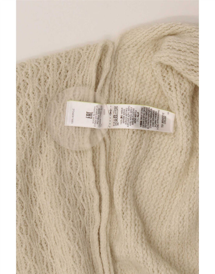 Marks & Spencer Poncho-Cardigan für Damen, Einheitsgröße, gebrochenes Weiß, Acryl