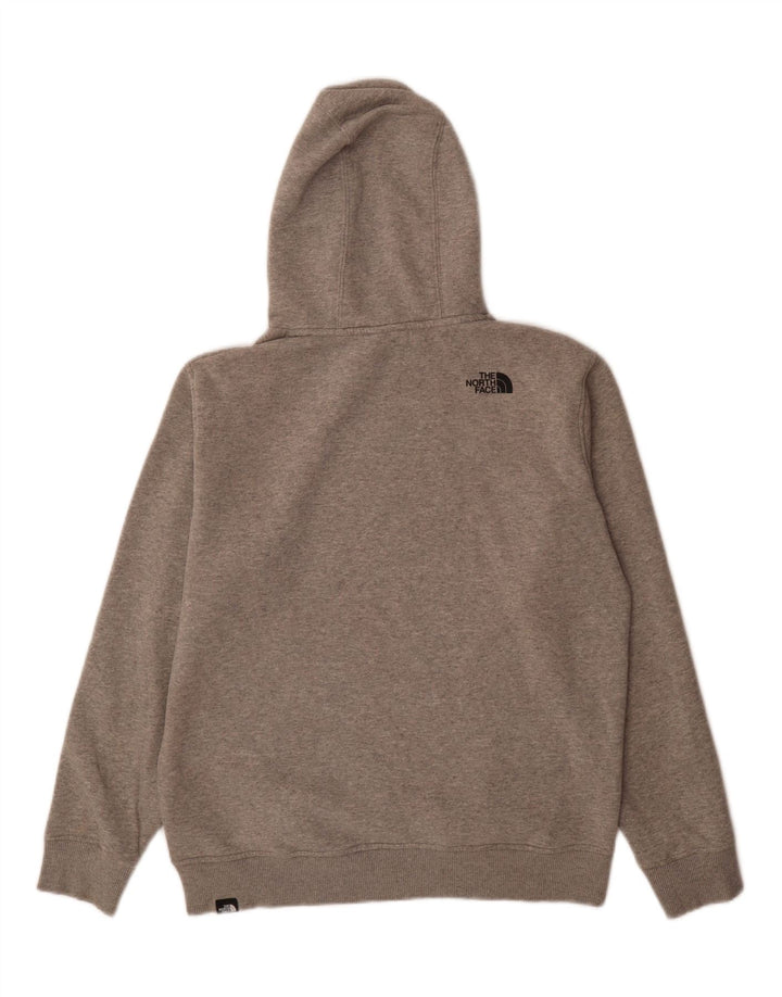 The North Face Herren-Kapuzenpullover, groß, graue Baumwolle