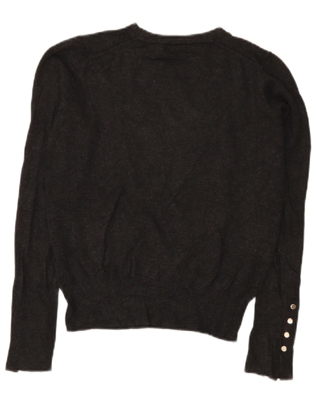 Zara Damen-Pullover mit U-Boot-Ausschnitt, Gr. 10, Größe S, Grau