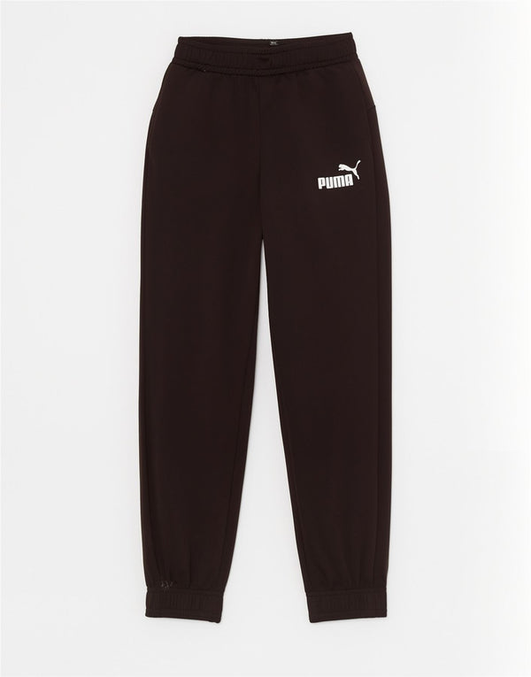 Puma Mädchen-Trainingshose, Jogginghose, 11–12 Jahre, schwarzes Polyester