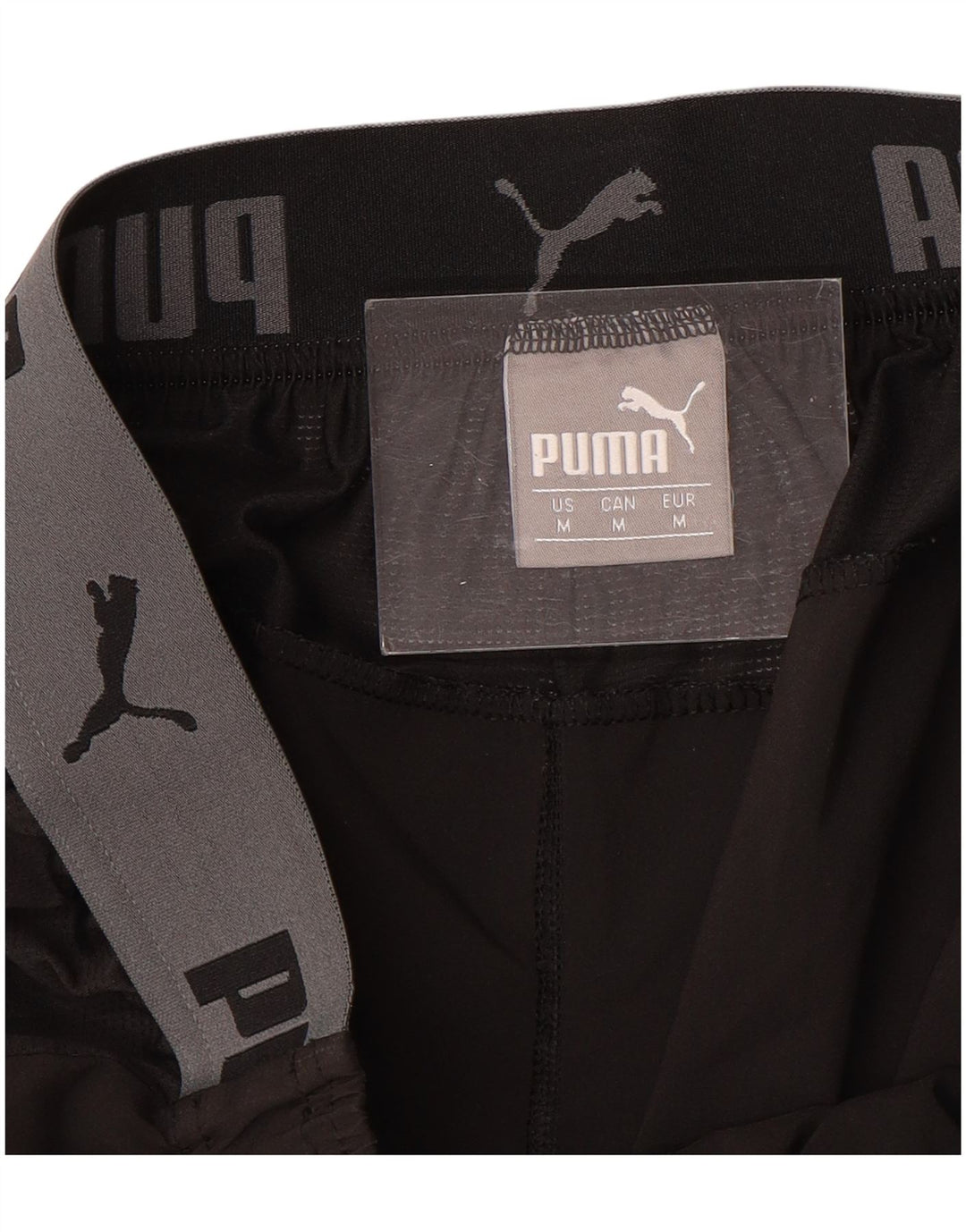 PUMA Herren Graphic Sport Shorts Medium Schwarz