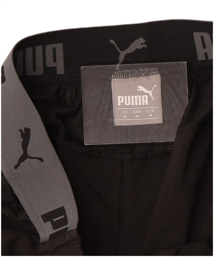PUMA Herren Graphic Sport Shorts Medium Schwarz