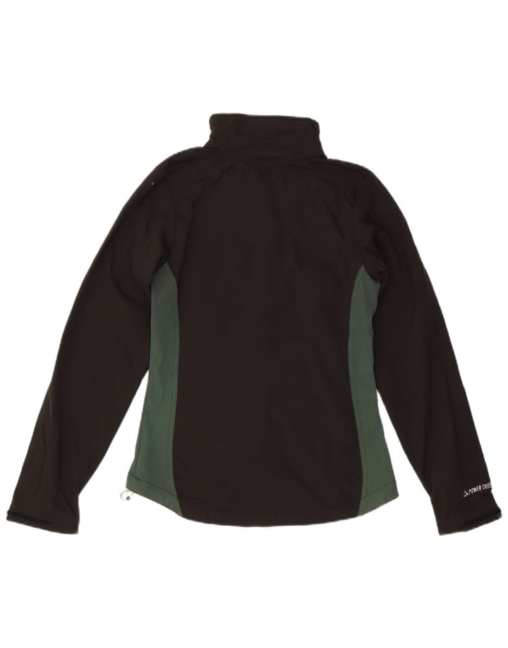 RAB Damen-Windbreaker-Jacke, Größe S, Größe S, Schwarz, Farbblock