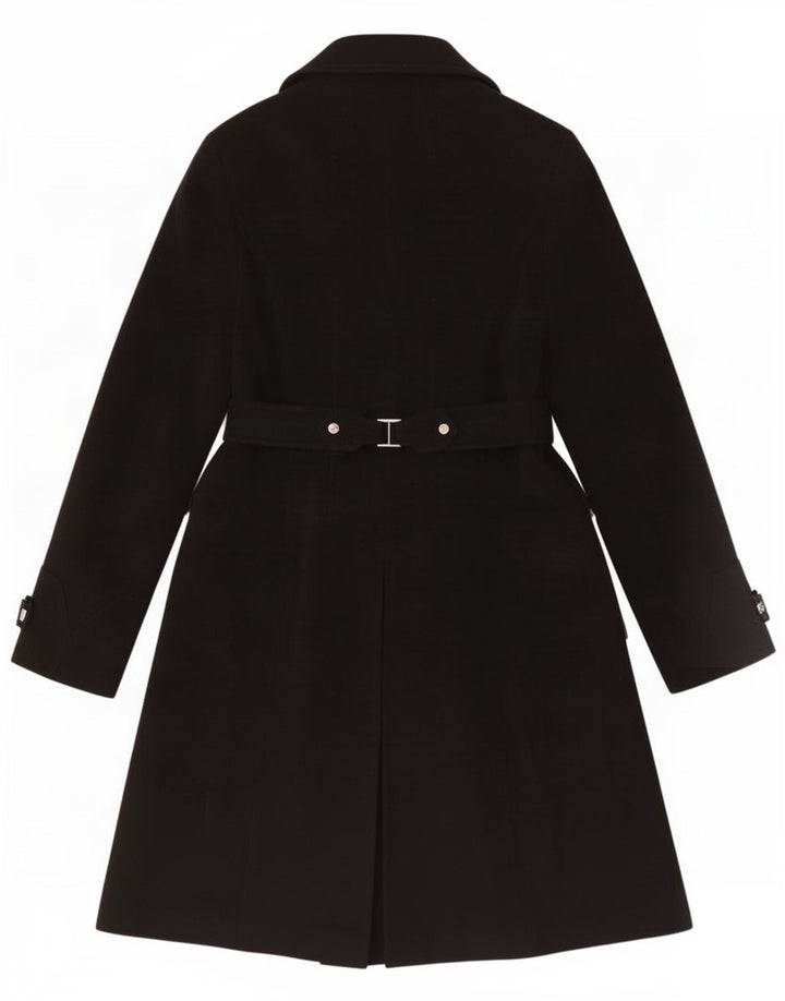 Karen Millen Damenmantel UK 14 Large Schwarz Polyamid