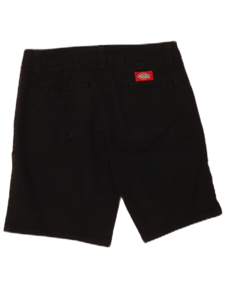 Dickies Damen Chino-Shorts US 5 Medium W28 Schwarze Baumwolle