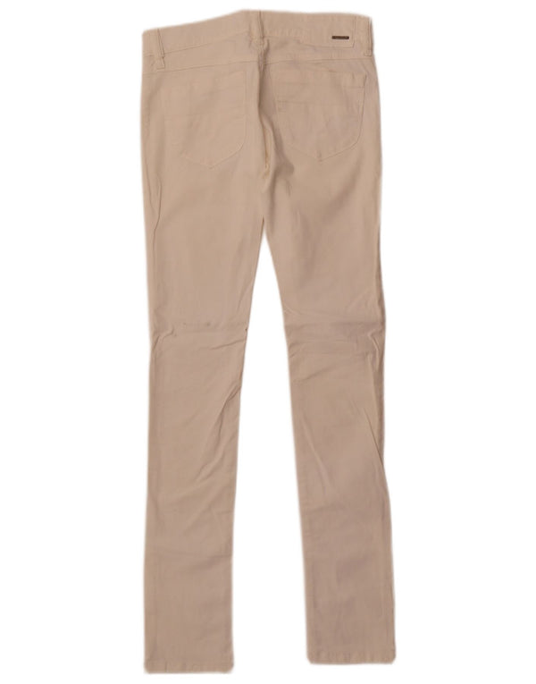 Diesel Röhrenjeans für Mädchen, 13–14 Jahre, W28, L31, cremefarbene Baumwolle