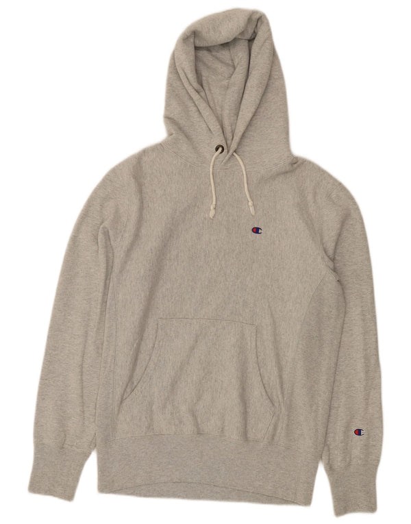 Champion Herren-Kapuzenpullover, groß, grau gesprenkelte Baumwolle