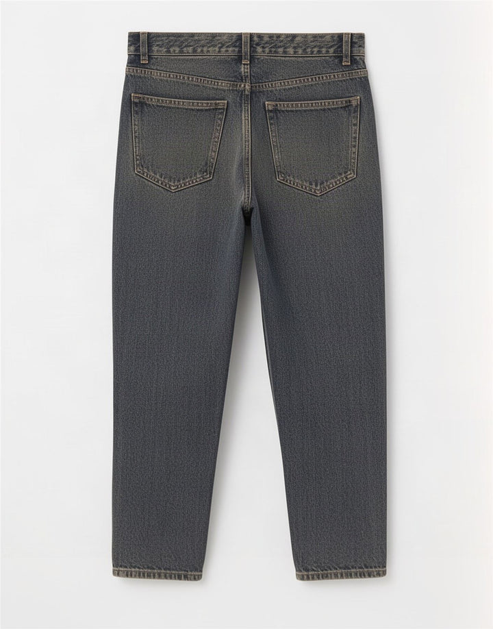 Zara Herren Distressed Tapered Jeans EU 40 Medium W31 L27 Blaue Baumwolle