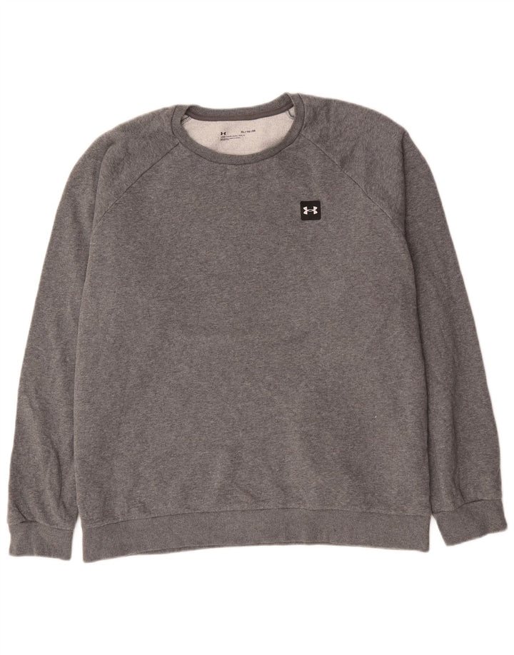 Under Armour Herren Sweatshirt Pullover XL Grau meliert