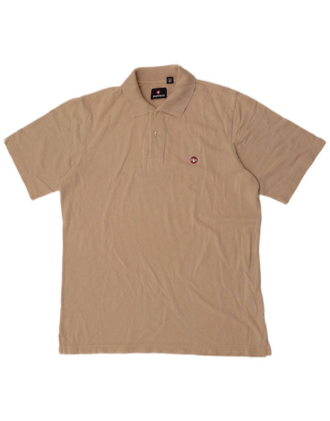 Murphy & Nye Herren Poloshirt 2XL Beige Baumwolle
